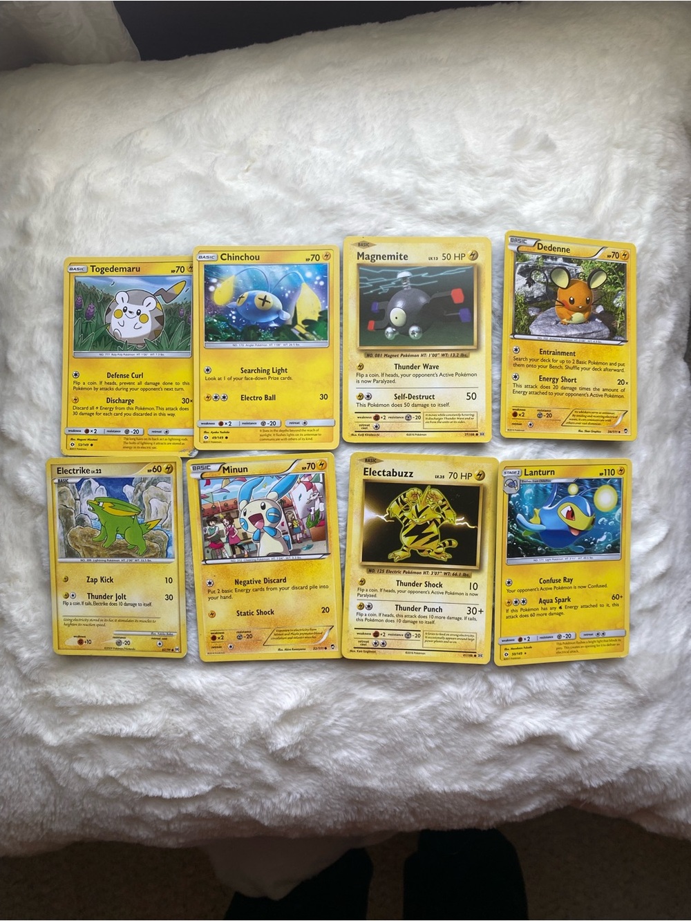 Pokemon Yellow-Electric TCG Card Lot